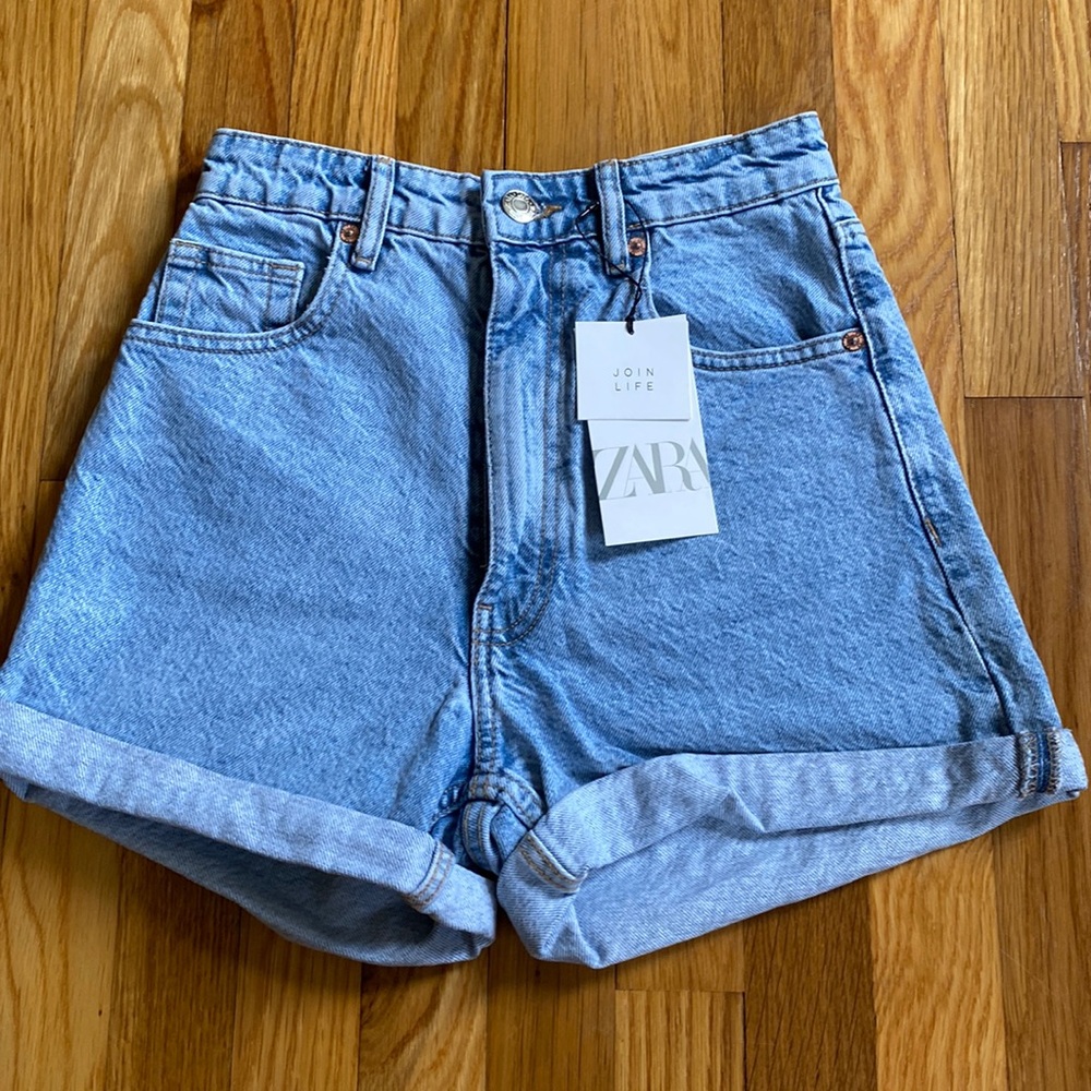 Highwaste jeans short, ZARA, size 2